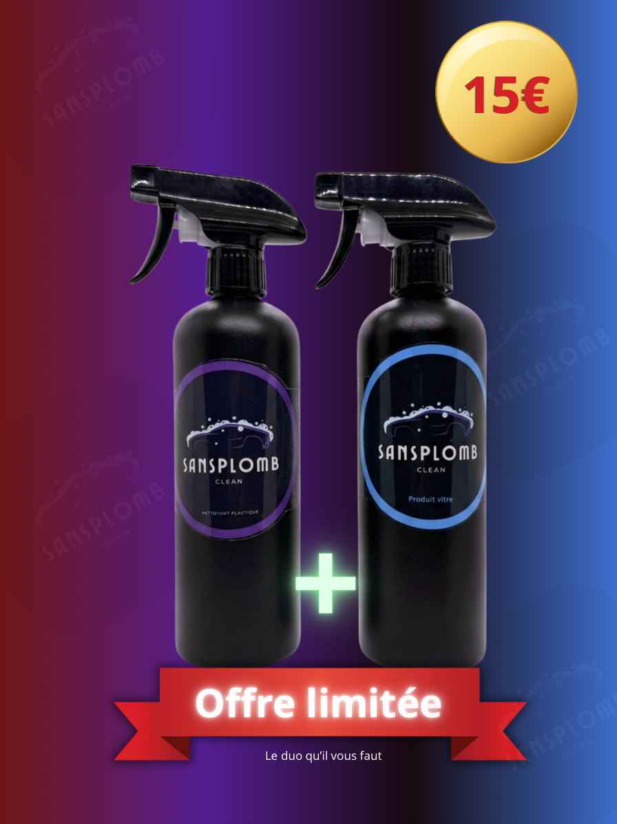 Pack Duo Intérieur (Vitres
+ Habitacle)